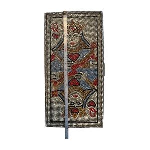 Beaded Playing Card Clutch